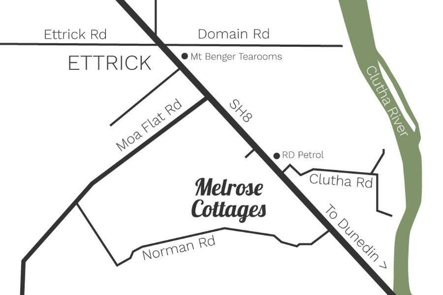 Melrose CottagesMillers Flat エクステリア 写真